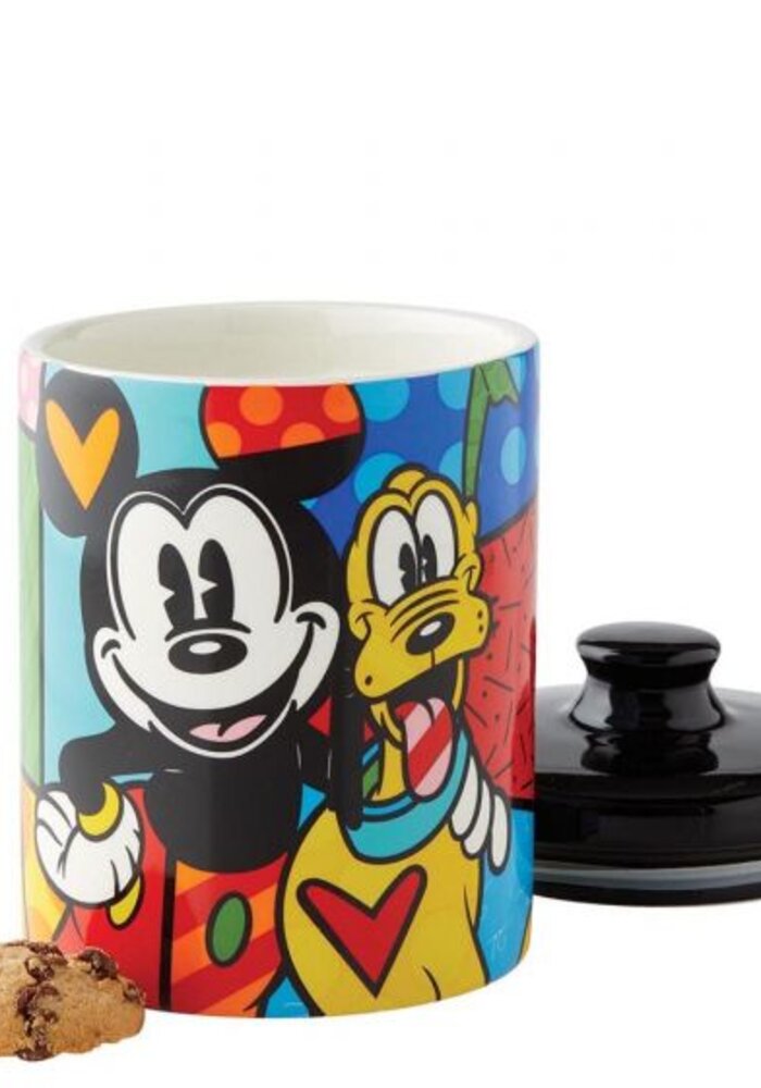 Disney by Britto - Mickey & Pluto Cookie Jar