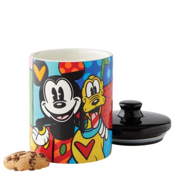 Disney by Britto Mickey & Pluto Cookie Jar (OP=OP!) - Disney by Britto