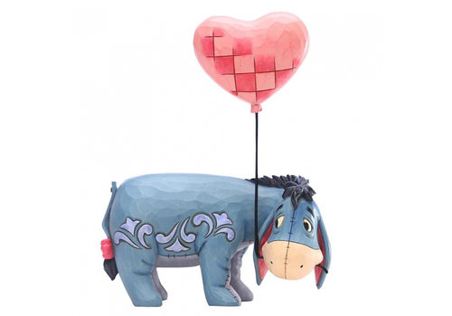 Disney Traditions Eeyore with a Heart Balloon - Disney Traditions