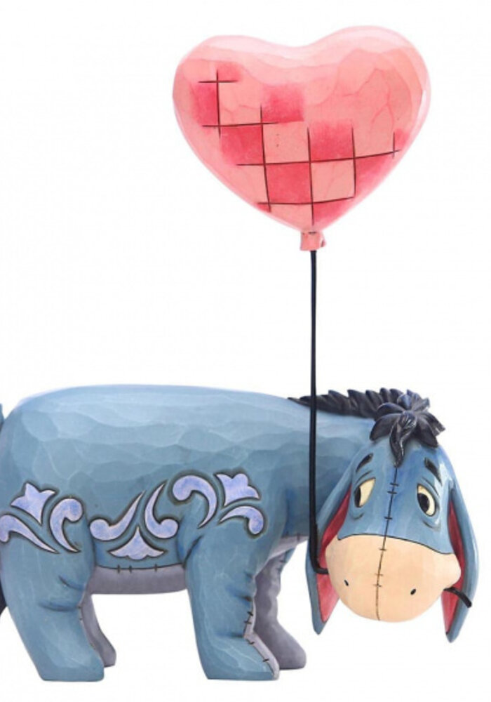 Disney Traditions - Eeyore with a Heart Balloon
