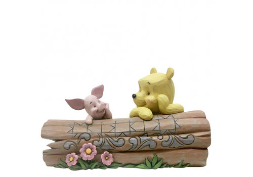 Disney Traditions Truncated Conversation (Pooh and Piglet on a Log) - Disney Traditions