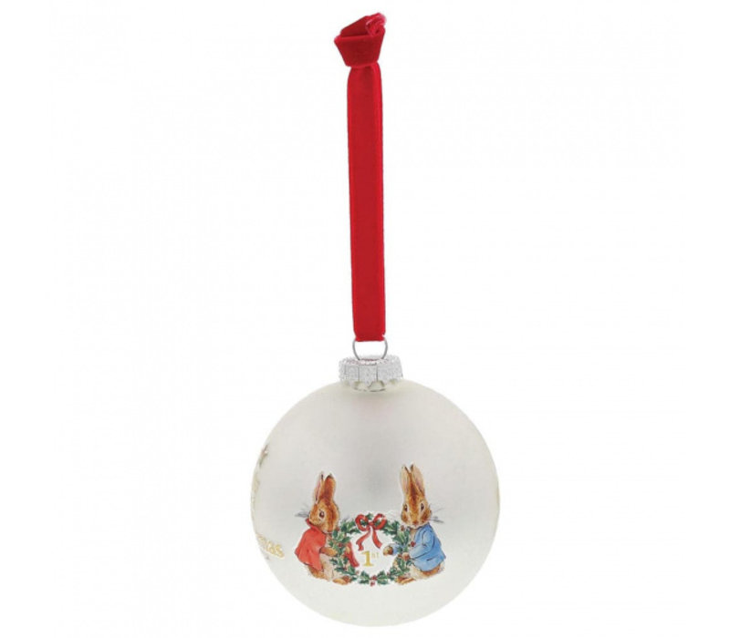 Beatrix Potter - Peter Rabbit My First Christmas Bauble
