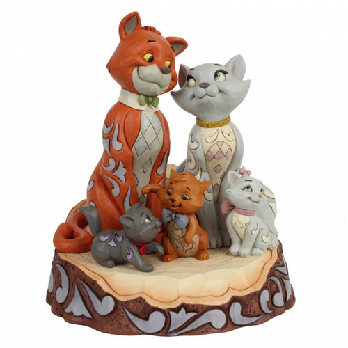 Pride and Joy (Carved by Heart Aristocats) - Disney Traditions 