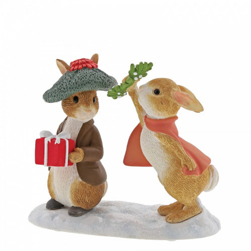 Flopsy and Benjamin Bunny Under the Misteltoe - Beatrix Potter 