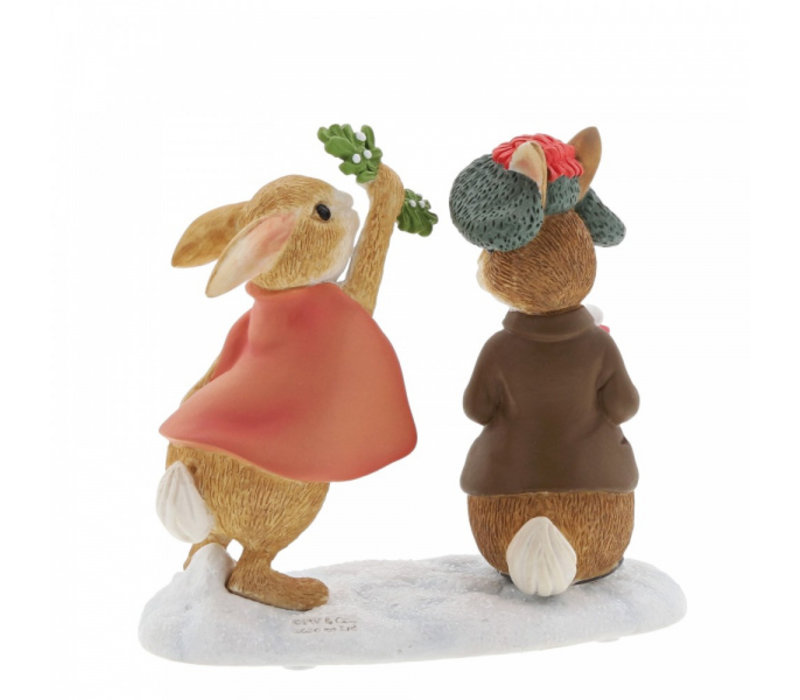 Beatrix Potter - Flopsy and Benjamin Bunny Under the Misteltoe