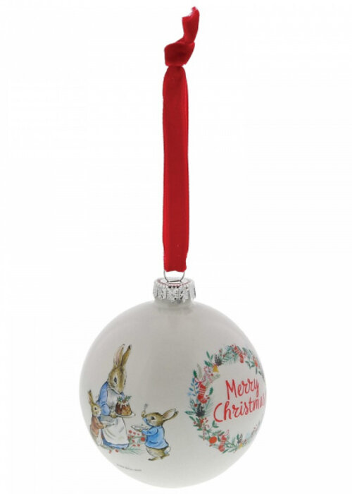 Beatrix Potter Peter Rabbit Christmas Bauble - Beatrix Potter