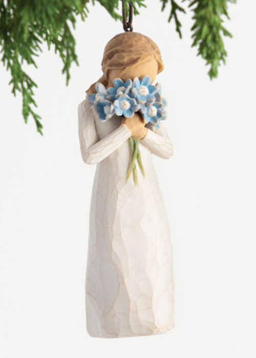 Willow Tree Forget me not Ornament - Willow Tree