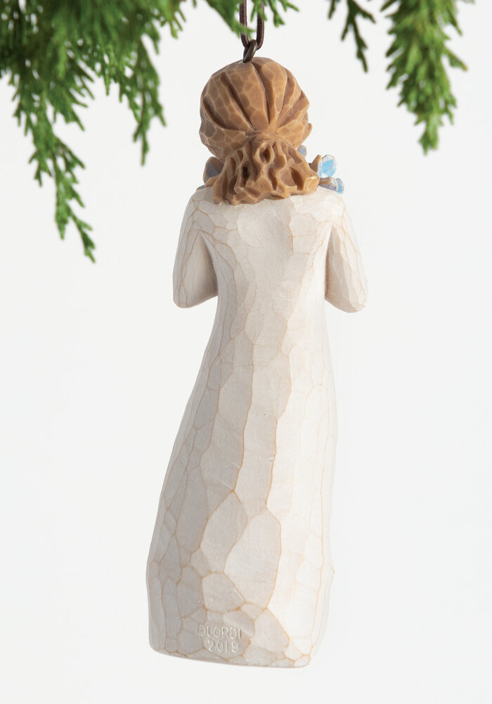 Willow Tree - Forget me not Ornament