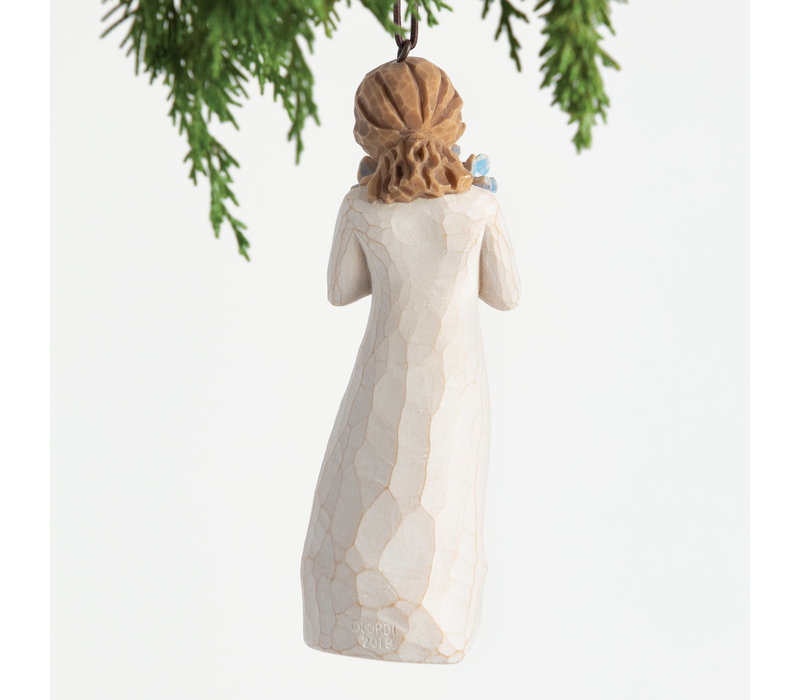 Willow Tree - Forget me not Ornament