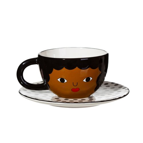 Chantelle Tea Cup and Saucer Set (OP=OP!) - Sass & Belle 