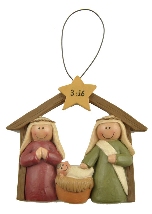 UniekCadeau Nativity 3:16 (Hanging ornament) - UniekCadeau
