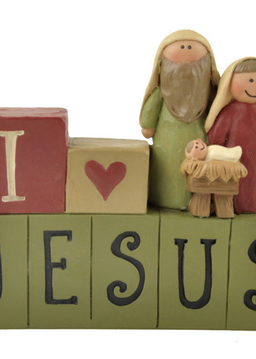 UniekCadeau I love Jesus (Nativity) - UniekCadeau