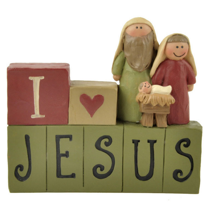 UniekCadeau I love Jesus (Nativity) - UniekCadeau