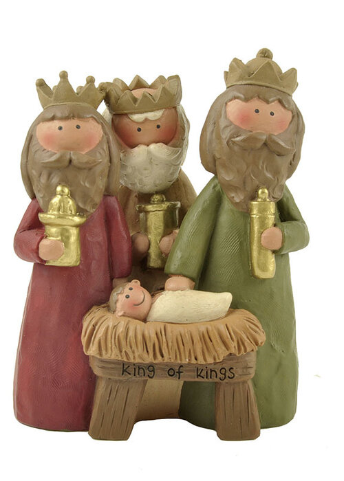 UniekCadeau King of Kings (Jesus with Three Wisemen) - UniekCadeau