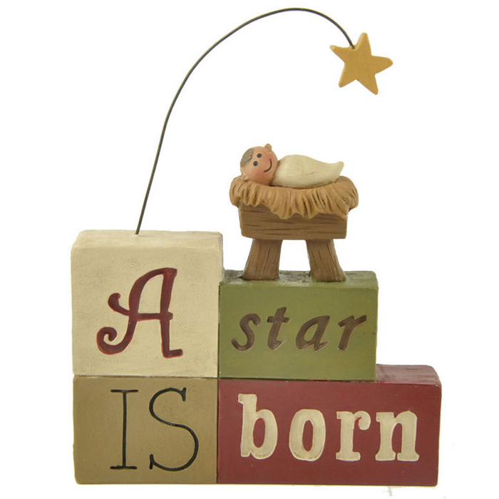 UniekCadeau - A Star is Born (Nativity with star)