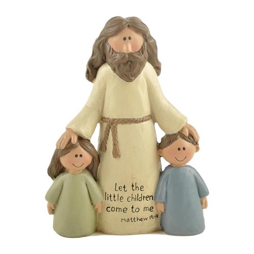 Let The Little Children Come To Me (Jesus with children)  - UniekCadeau 
