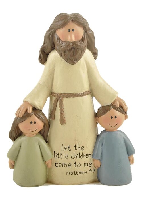 UniekCadeau Let The Little Children Come To Me (Jesus with children)  - UniekCadeau