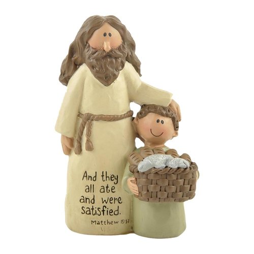 And They All Ate (Jesus with boy) - UniekCadeau 