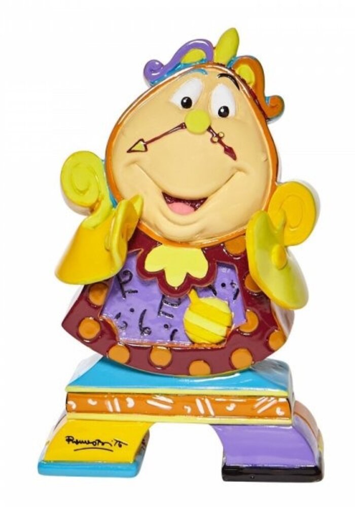 Disney by Britto - Cogsworth Mini (Beauty & The Beast)