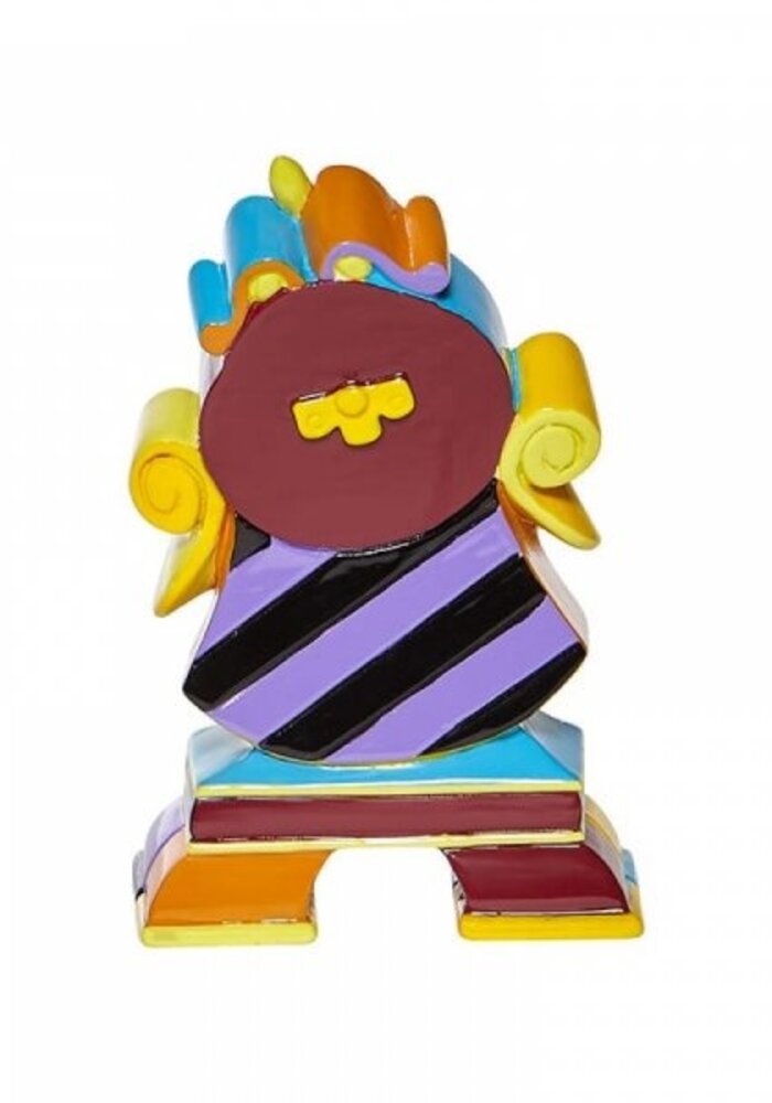 Disney by Britto - Cogsworth Mini (Beauty & The Beast)