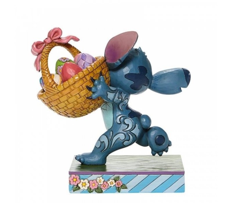 Disney Traditions - Bizarre Bunny (Stitch Running off with Easter Basket)