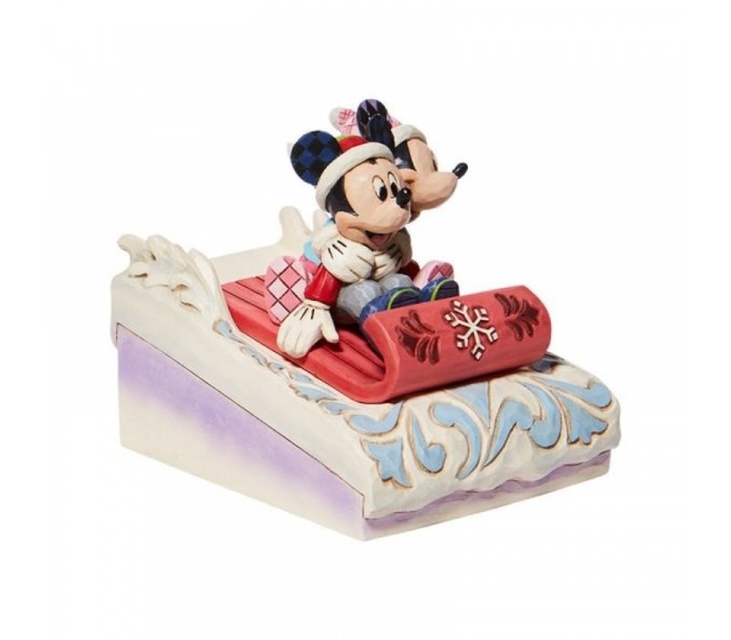 Disney Traditions - Sledding Sweethearts (Mickey & Minnie Sledding)
