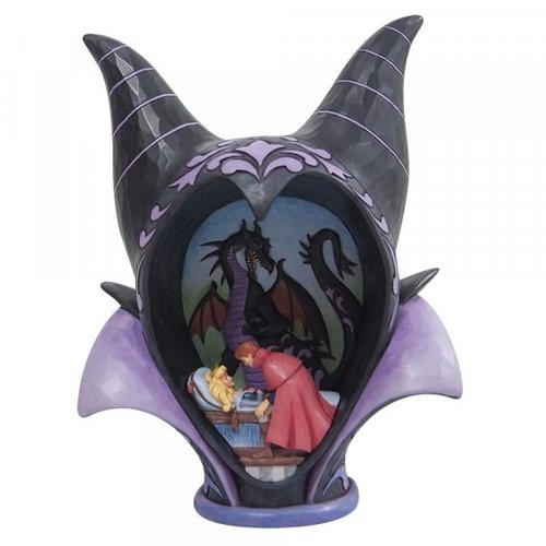 True Love's Kiss (Maleficent Diorama Headdress) - Disney Traditions 