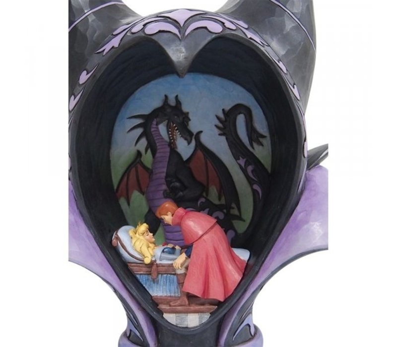 Disney Traditions - True Love's Kiss (Maleficent Diorama Headdress)