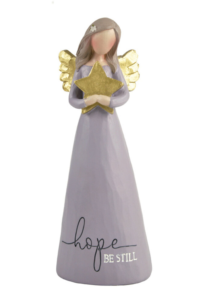 UniekCadeau - Hope - Be Still (Angel with star)
