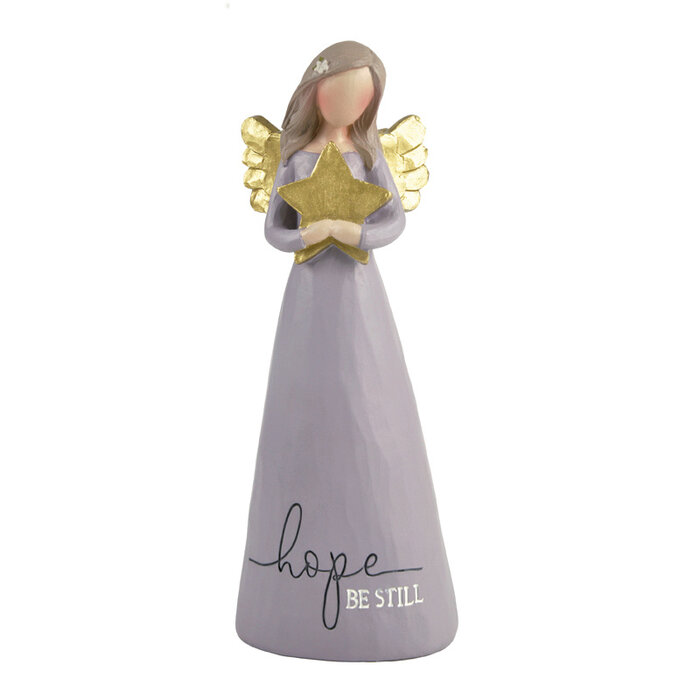UniekCadeau - Hope - Be Still (Angel with star)