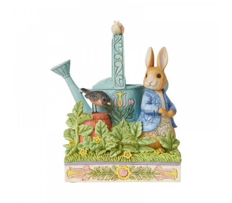 Beatrix Potter by Jim Shore - Caught in Mr. McGregor's Garden (Peter Rabbit)