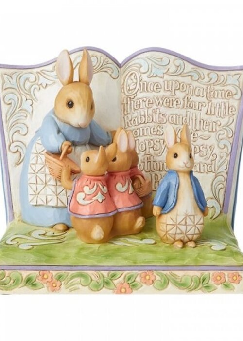 Beatrix Potter "Once Upon a Time There Were Four Little Rabbits" Storybook (OP=OP!) - Beatrix Potter by Jim Shore