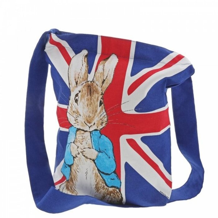 Beatrix Potter Peter Rabbit Union Jack Tote Bag (OP=OP!) - Beatrix Potter