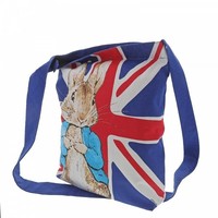 Beatrix Potter - Peter Rabbit Union Jack Tote Bag (OP=OP!)