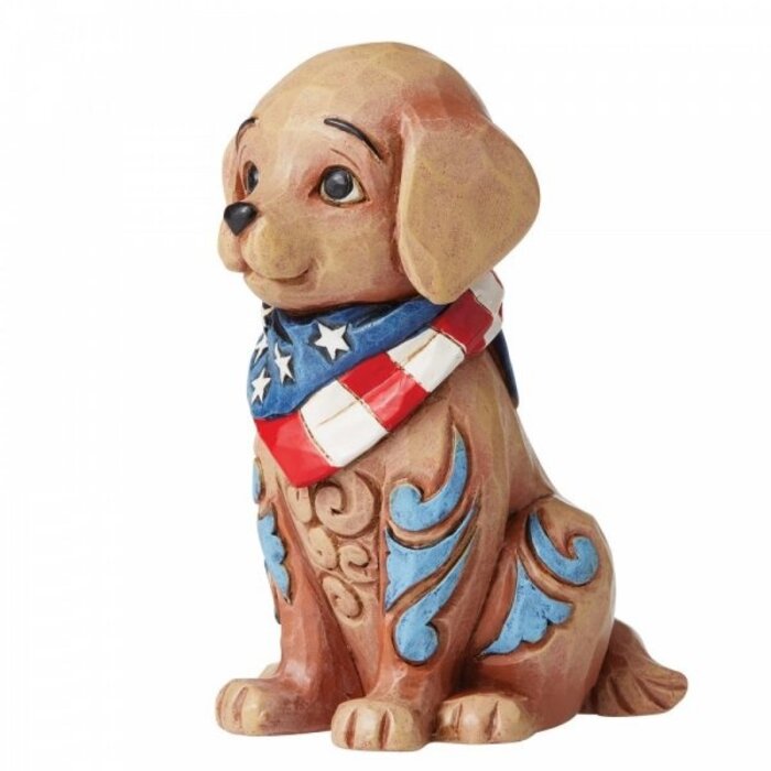 Heartwood Creek - Mini Patriotic Puppy (OP=OP!)