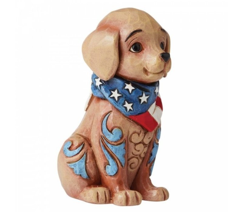 Heartwood Creek - Mini Patriotic Puppy (OP=OP!)