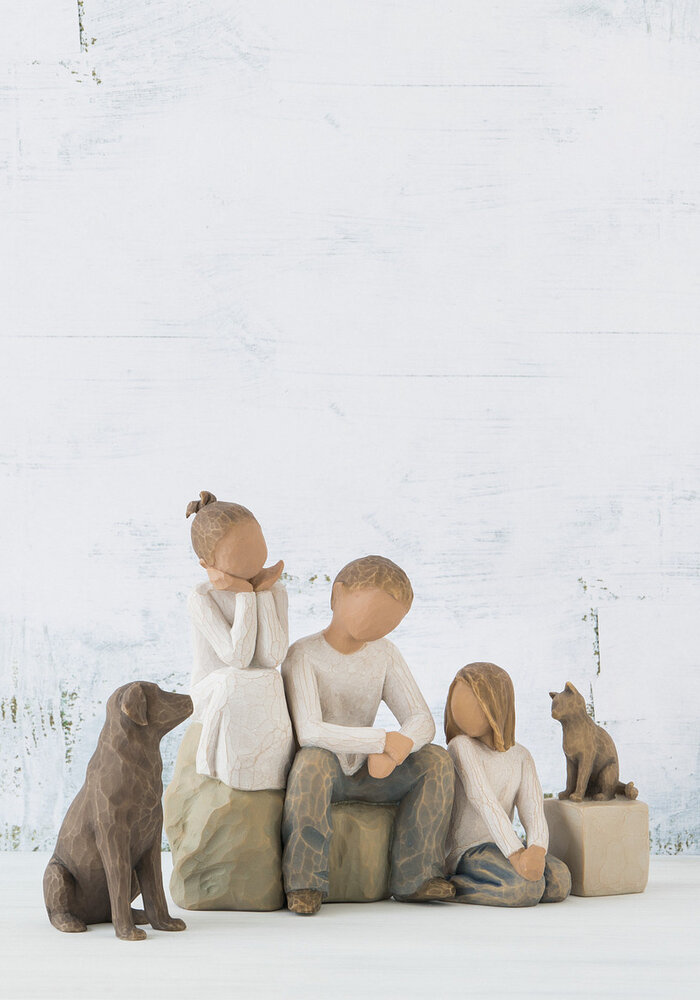 Willow Tree - Love my Cat (dark)