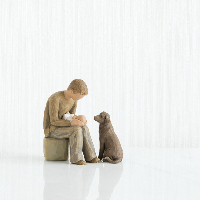 Willow Tree - Love my Dog (dark)