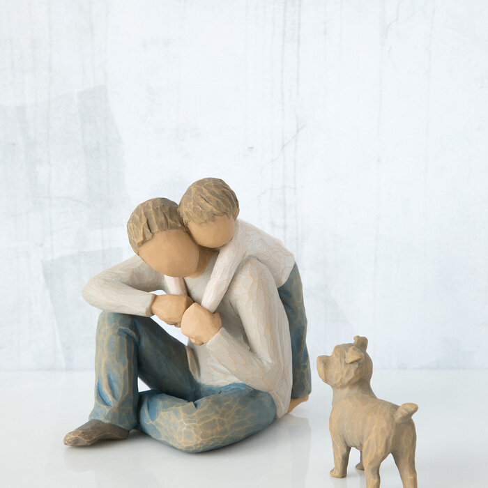 Willow Tree - Love my Dog (small, standing)