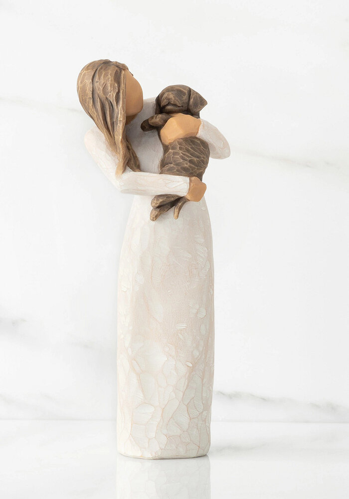 Willow Tree - Adorable You (dark dog)