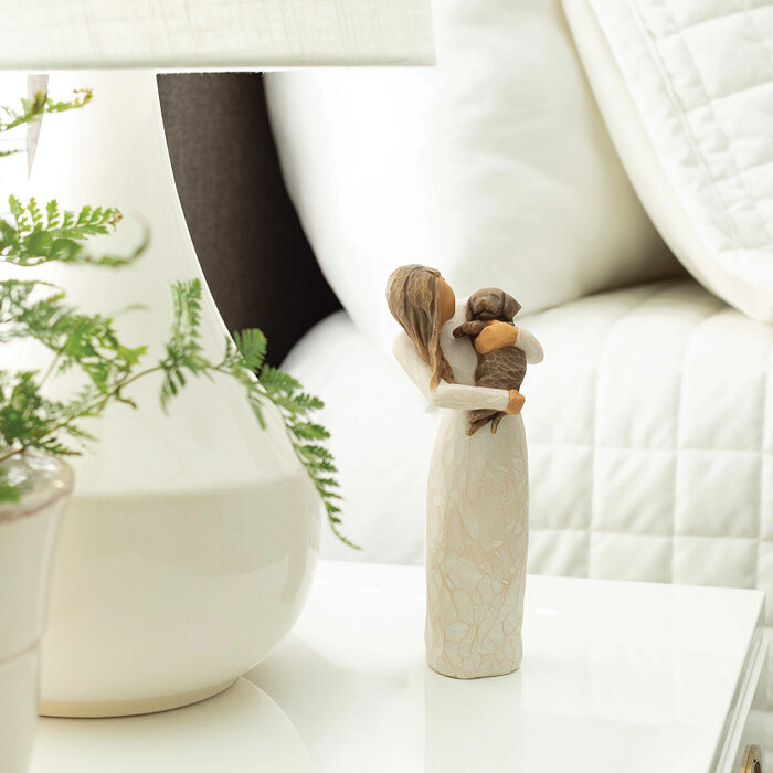 Willow Tree - Adorable You (dark dog)