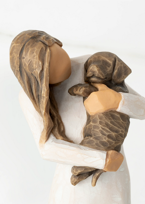 Willow Tree Adorable You (dark dog)  - Willow Tree