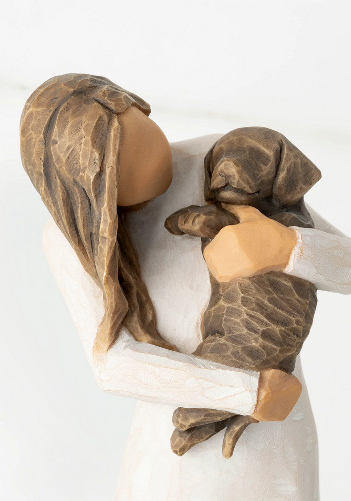 Willow Tree - Adorable You (dark dog)