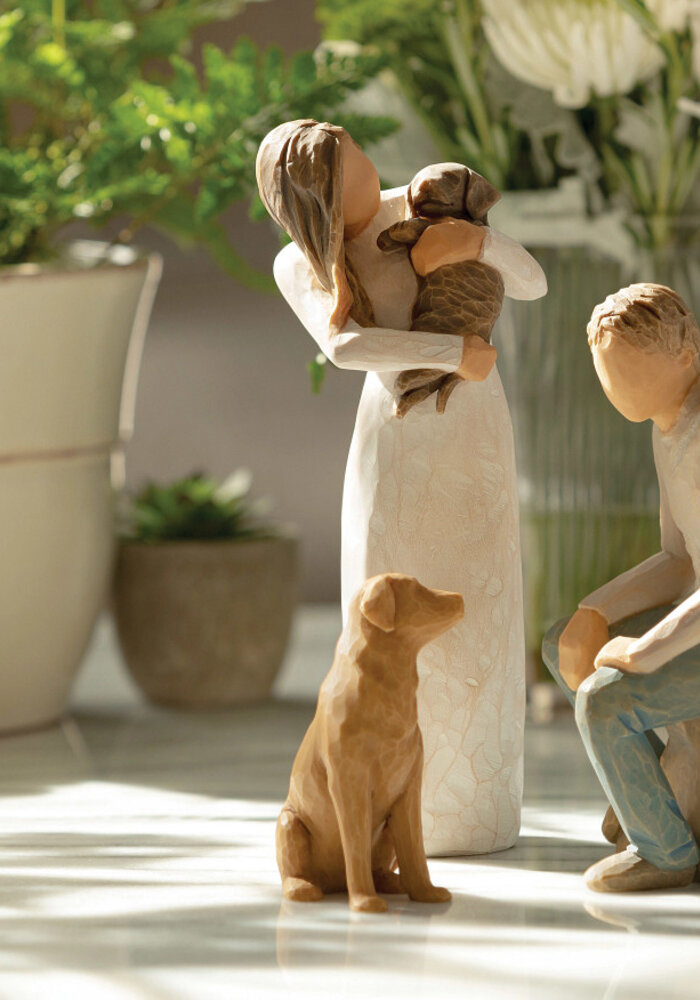 Willow Tree - Adorable You (dark dog)