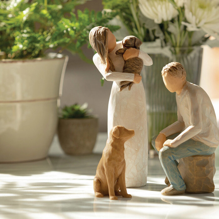 Willow Tree - Adorable You (dark dog)