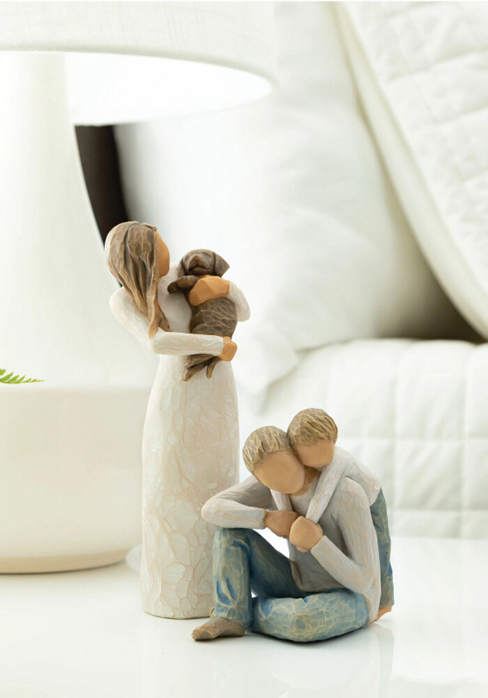 Willow Tree - Adorable You (dark dog)