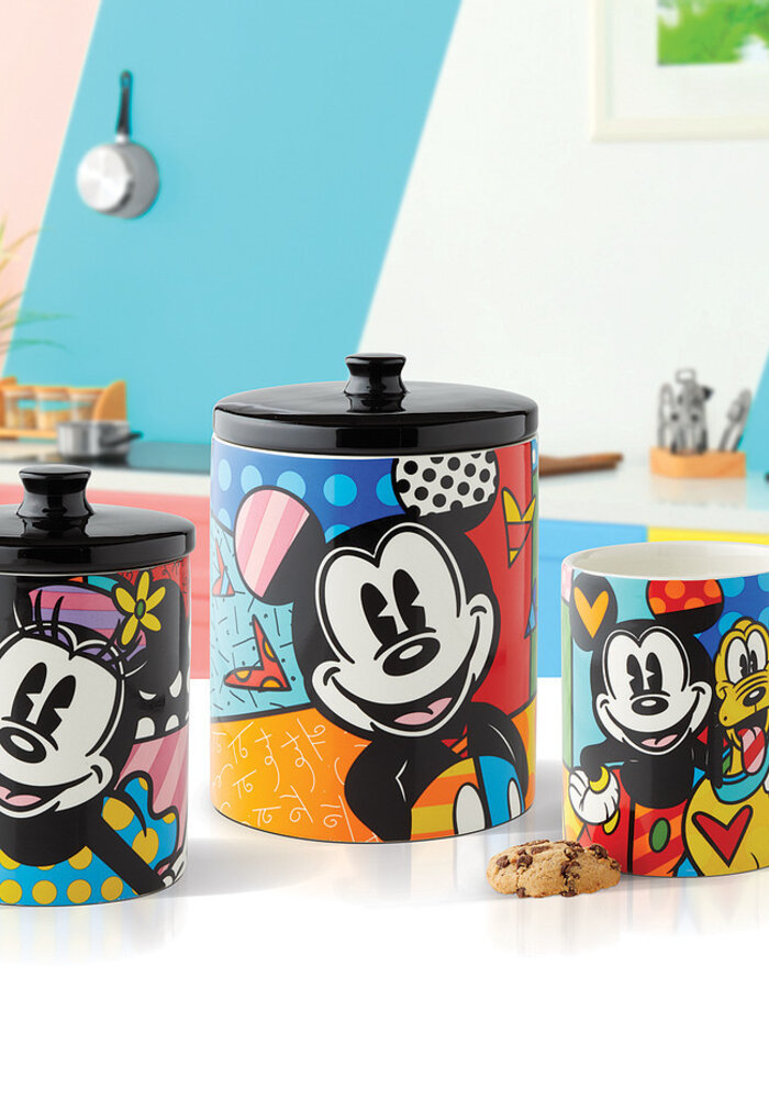 Disney by Britto - Mickey & Pluto Cookie Jar