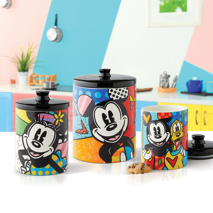Disney by Britto - Mickey & Pluto Cookie Jar