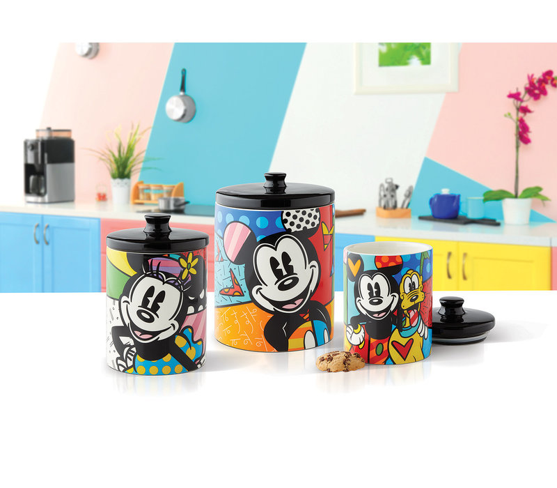 Disney by Britto - Mickey & Pluto Cookie Jar