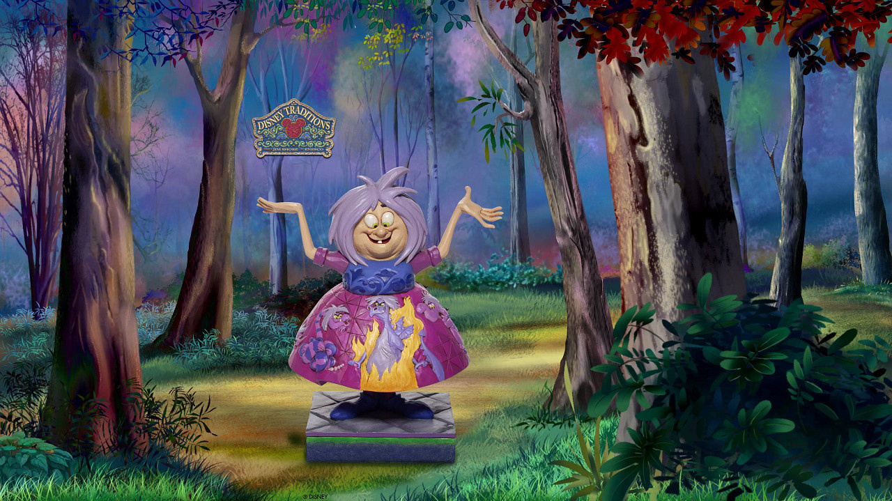 Disney Traditions - Madam Mim with Sword in the Stone scene